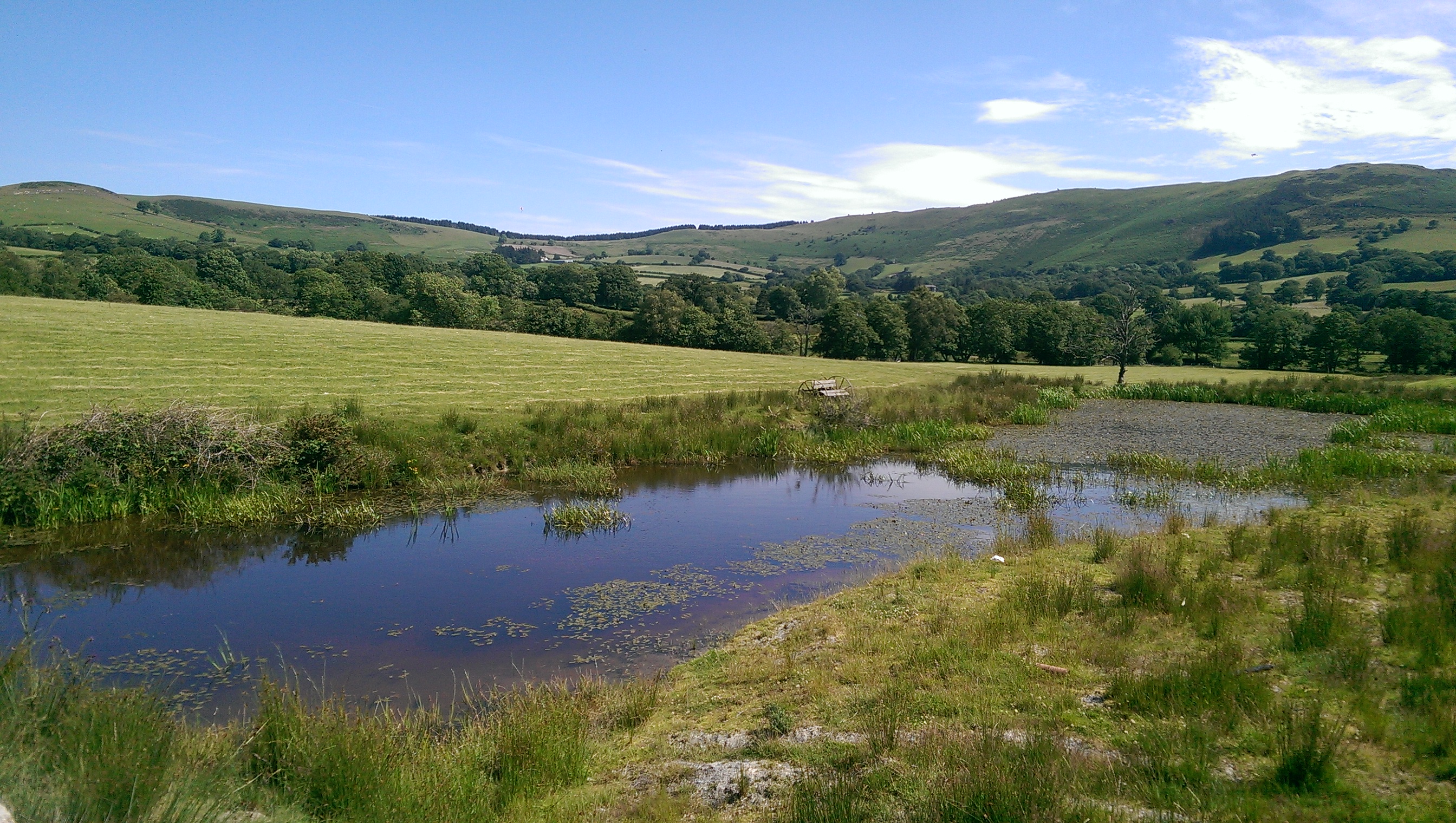 Mid Wales scenery, Nantmel near the Elan Valley