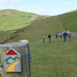 Activities in Wales - Walking across the top of the Upland Hill