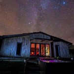 Starry sky watching at Lon Lodges, Nantmel near the Elan Valley