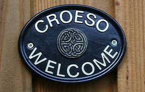 Mid Wales holiday accommodation at Lon Lodges - croeso-welcome