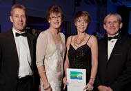 Lon Lodges - welsh tourism award